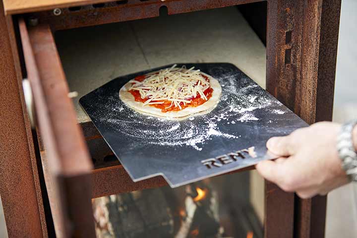 Außenkamin und Backofen Quercus Pizza