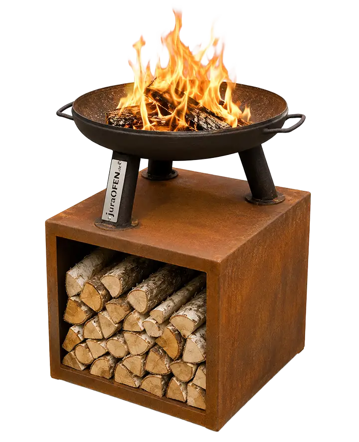 CUBE Grill nur Feuerstelle
