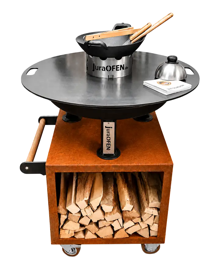 CUBE Grill Plancha Grill komplett