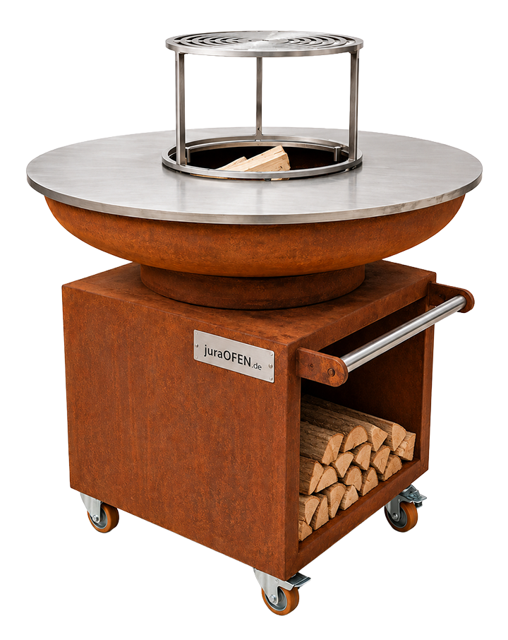 CUBEmobile XL Grill offen mit Griff