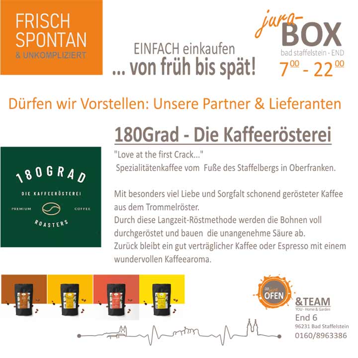Jurabox Partner - 180Grad Kaffeerösterei