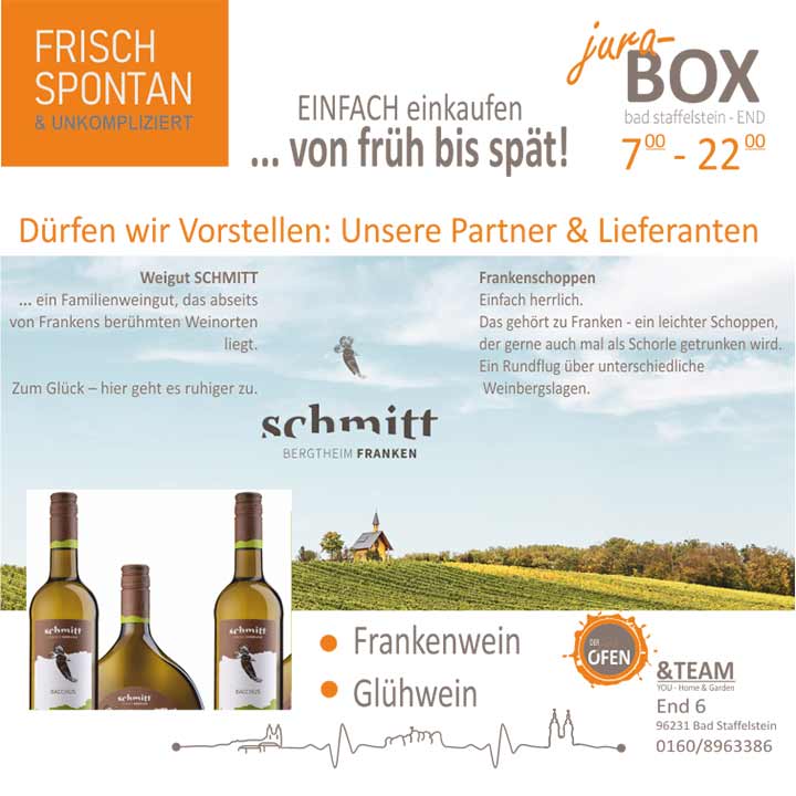 Jurabox Partner - Weingut Schmitt